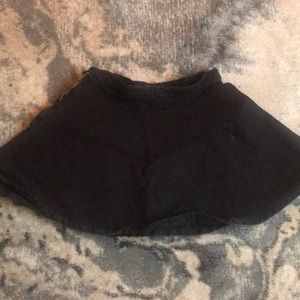 Denim flare skirt American Apparel